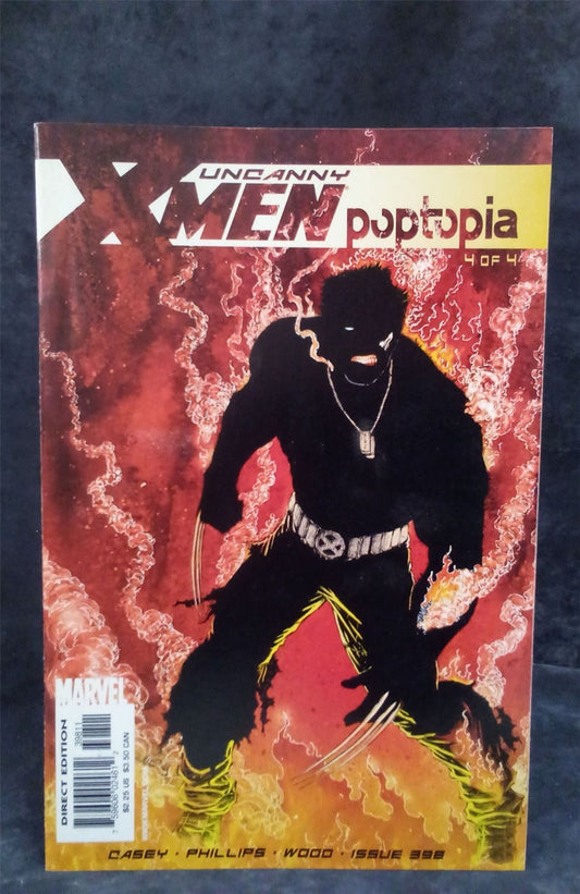 The Uncanny XMen #398 2001 Marvel Comics Comic Book
