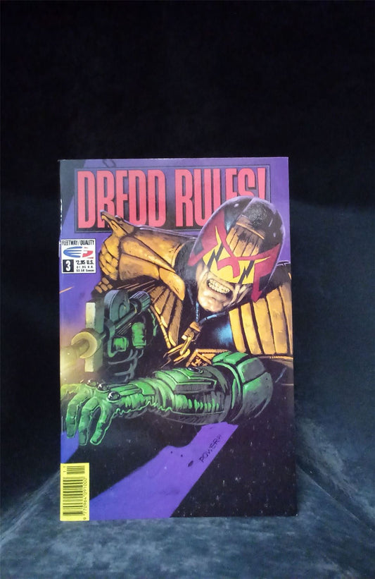 Dredd Rules! #3 1991 Quality Comics Comic Book