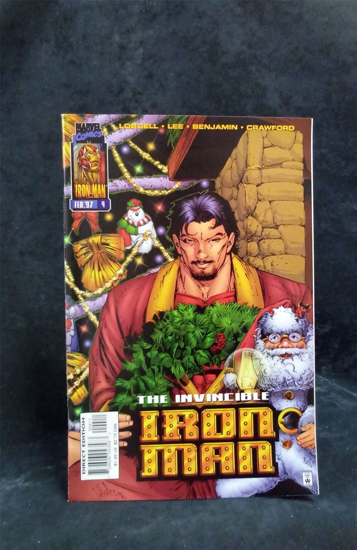 Iron Man #4 Variant Cover 1997 Marvel Comics Comic Book