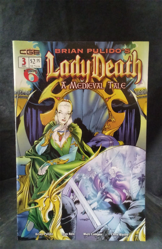 Brian Pulido's Lady Death: A Medieval Tale #3 2003  Comic Book