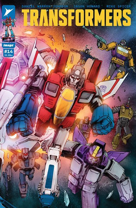Transformers #14 Cvr C Inc 1:10 Viktor Bogdanovic Connecting Var Image Comics Comic Book