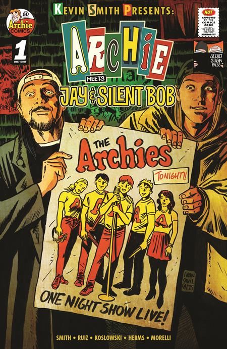 ARCHIE MEETS JAY AND SILENT BOB #1 (ONE SHOT) CVR C FRANCESCO FRANCAVILLA VAR (MR)  Archie Comics Publications Comic Book 2025