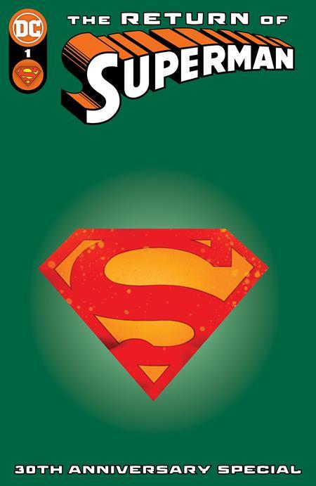 Return Of Superman 30th Anniversary Special #1 (one Shot) Cvr E Ben Oliver The Eradicator Die-cut Var DC Comics Comic Book