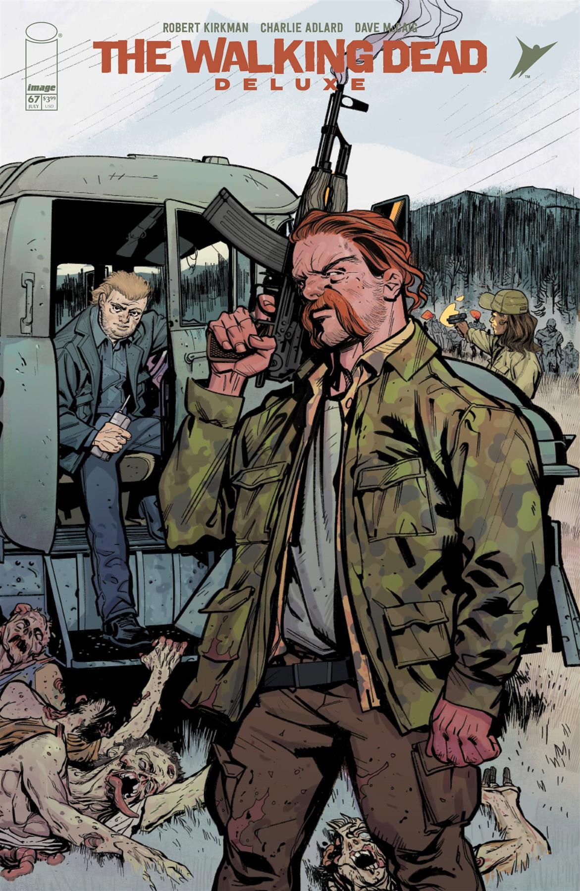 Walking Dead Dlx #67 Cvr C Hughes (mr) Image Comics Comic Book