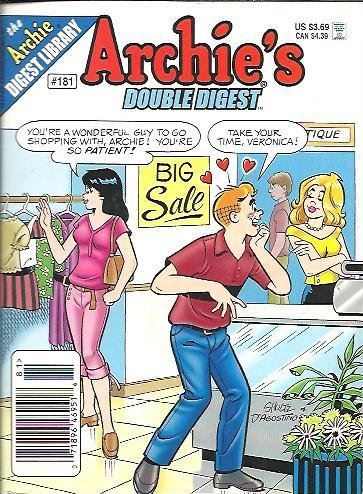 Archie's Double Digest #181 [Comic] [Jan 01, 2007] Unknown