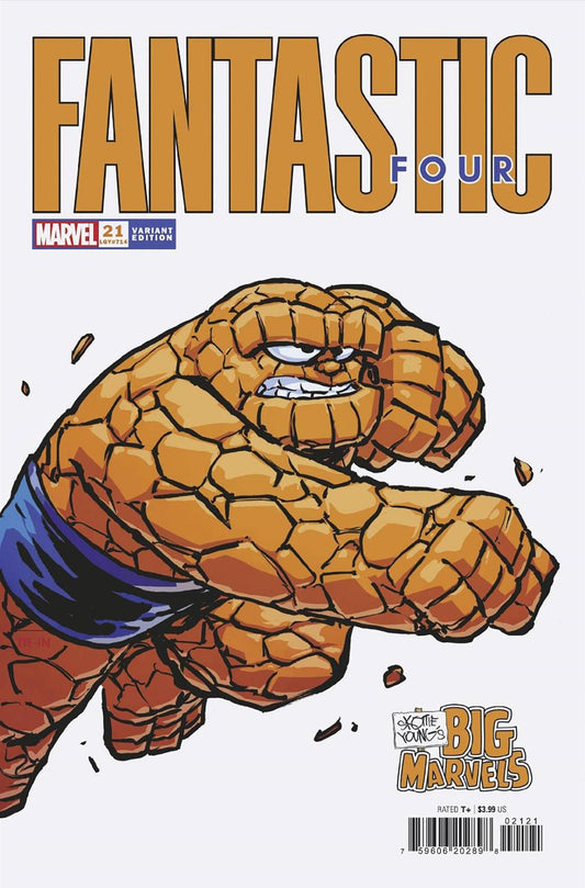 Fantastic Four #21 Skottie Young Big Marvel Var (Skottie Young Big Marvel Var) Marvel Prh Comic Book 2024