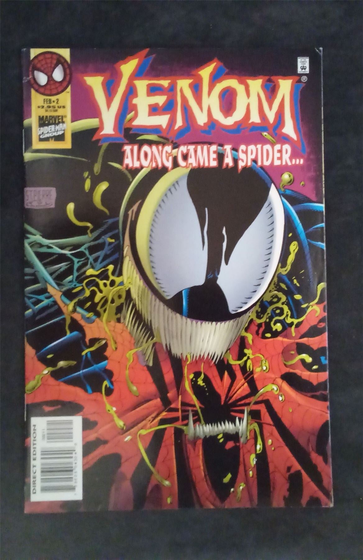 Venom: Along Came A Spider #2 1996 marvel Comic Book