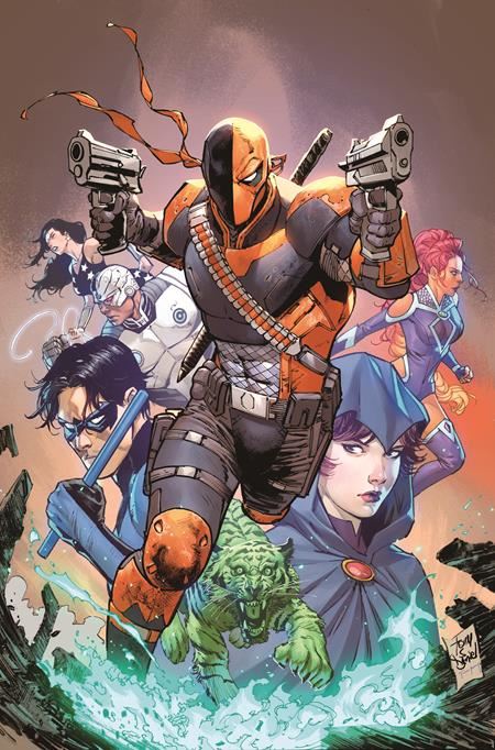 TITANS #22 CVR B TONY S DANIEL CARD STOCK VAR  DC Comics Comic Book 2025