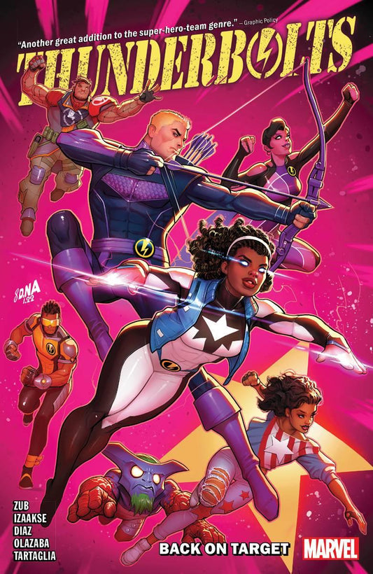 Thunderbolts Back on Target Marvel 2023 TP