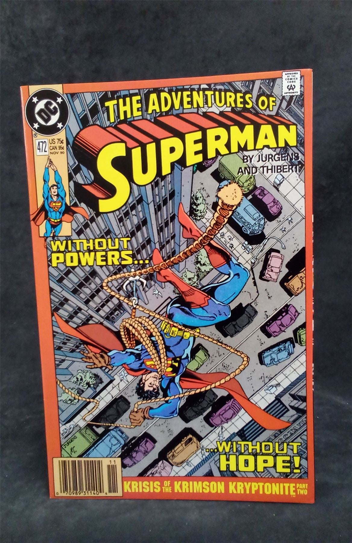 Adventures of Superman #472 1990 DC Comics Comic Book