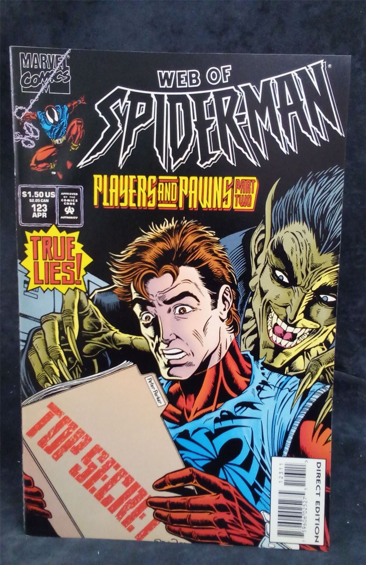 Web of Spider-Man #123 1995 Marvel Comics Comic Book