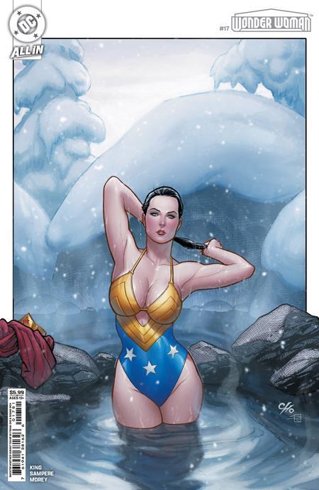 Wonder Woman #17 Cvr D Frank Cho Sweater Weather Card Stock Var DC Comics Comic Book