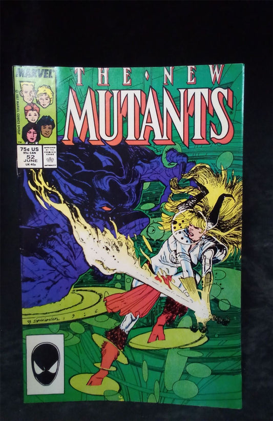 The New Mutants #52 1987 Marvel Comics Comic Book