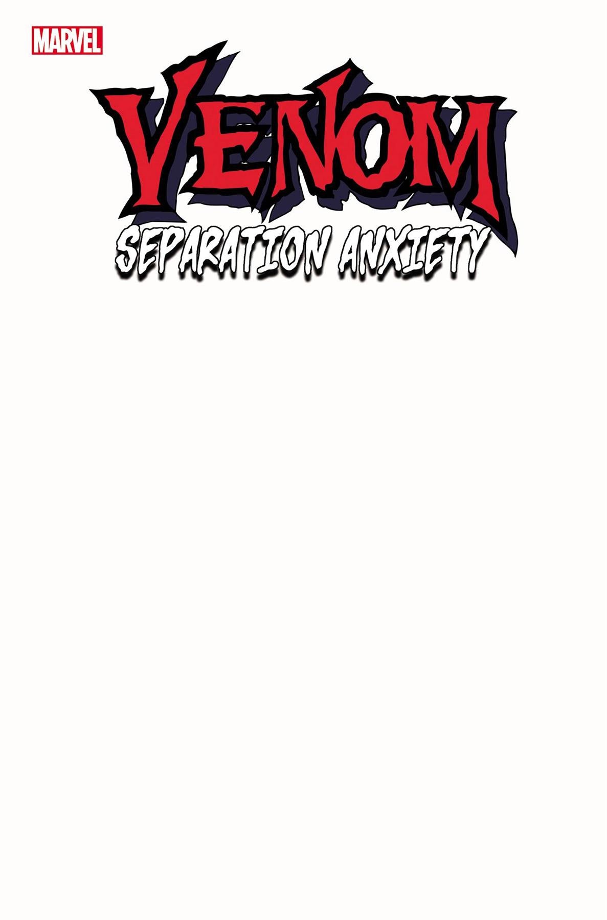 Venom Separation Anxiety #1 Blank Cvr Var (Blank Cvr Var) Marvel Prh Comic Book 2024