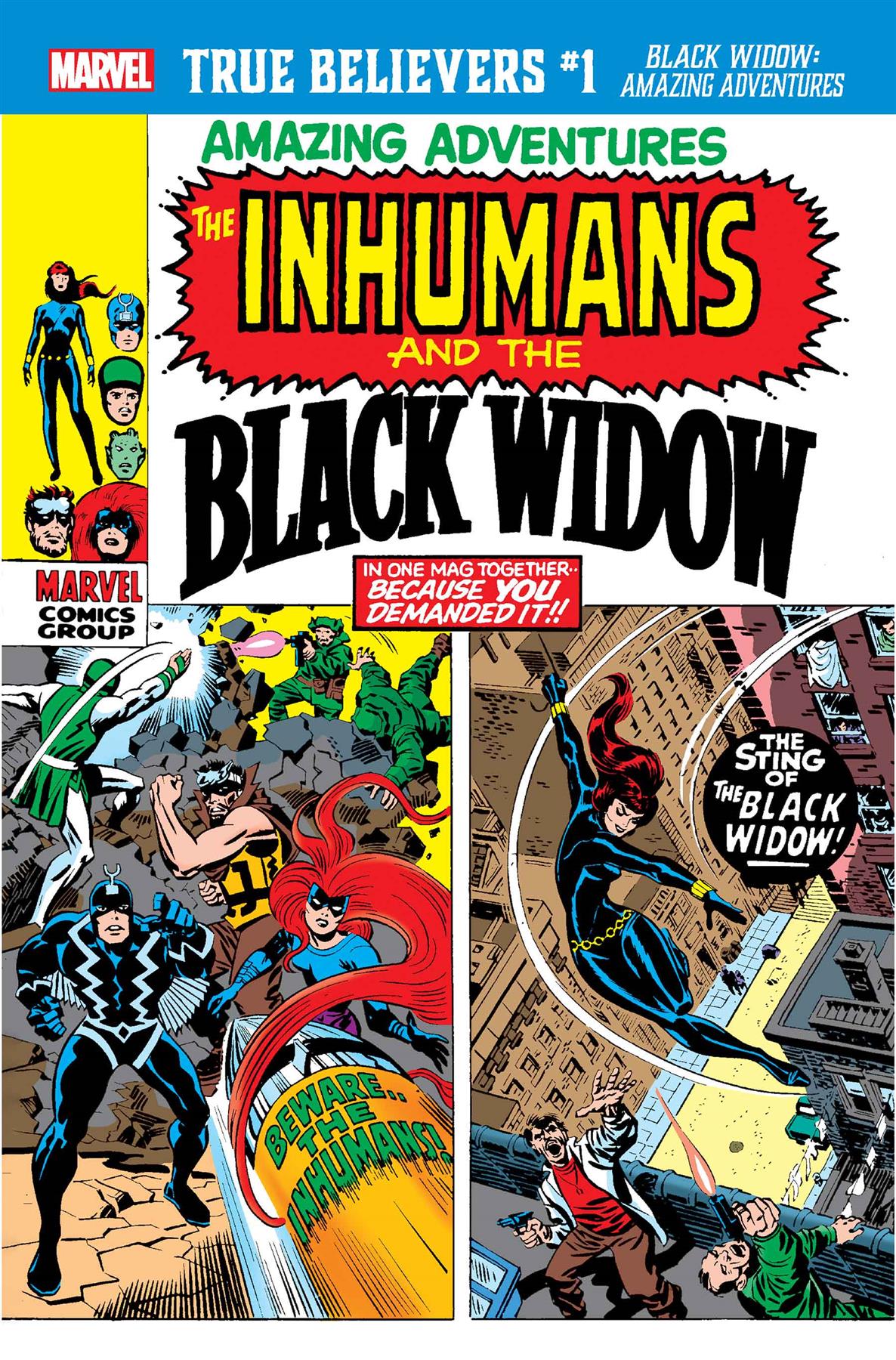 True Believers Black Widow Amazing Adventures #1 () Marvel Comics Comic Book 2020