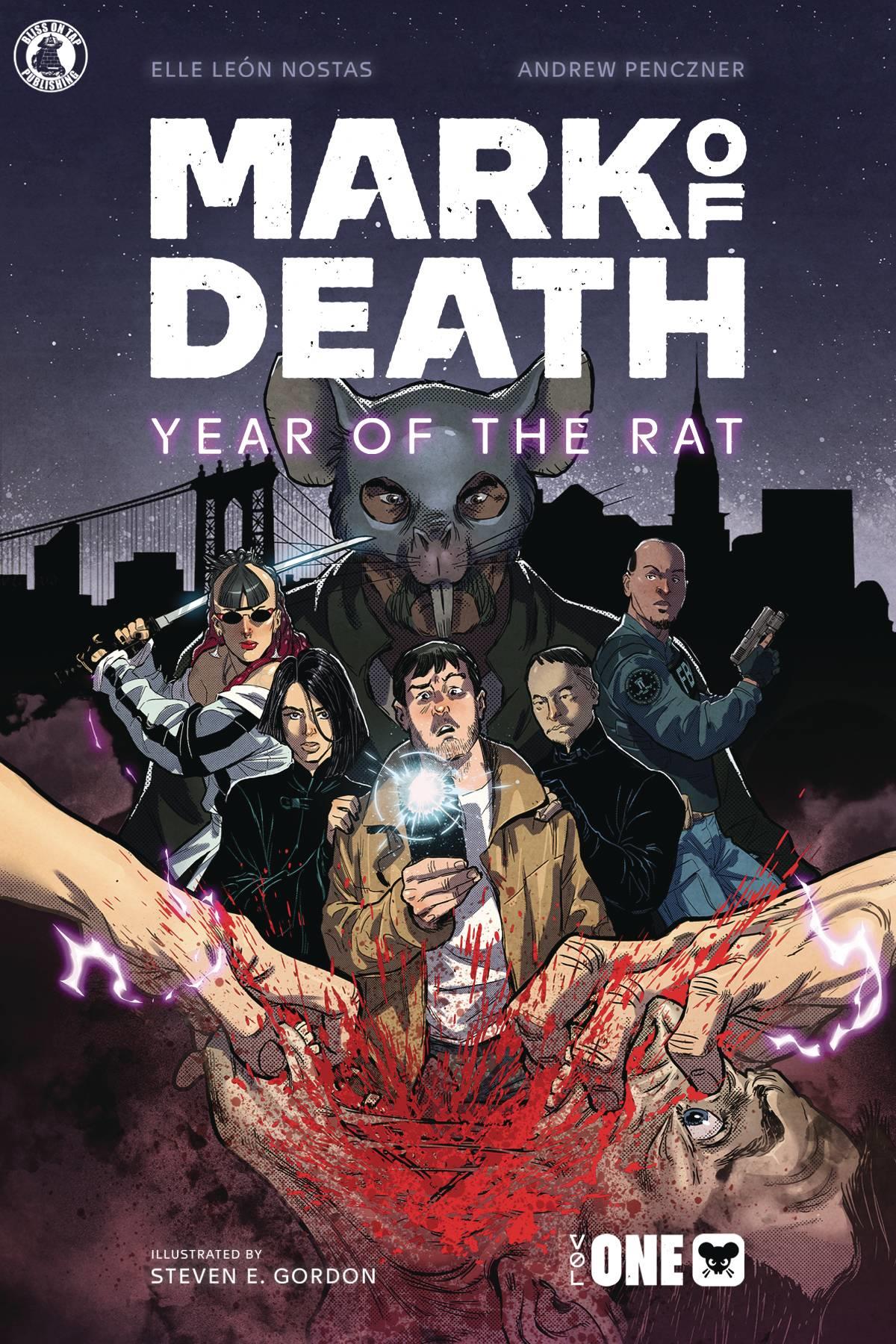 Mark Of Death Vol 01 Year Of The Rat Bliss On Tap Comic Book
