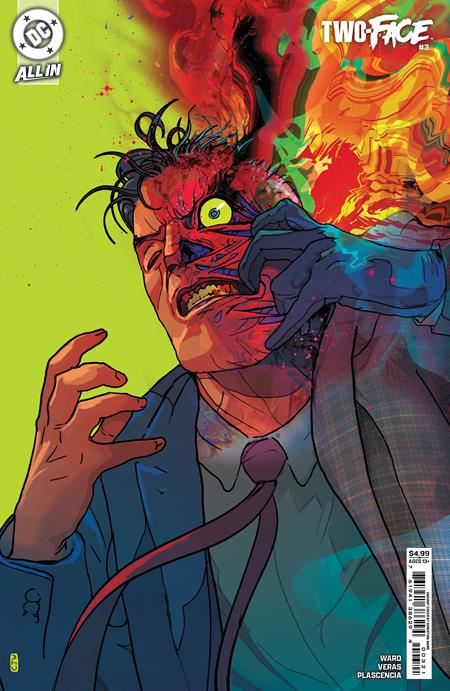 Two-Face #3 (Of 6) Cvr B Christian Ward Card Stock Var  DC Comics Comic Book 2025