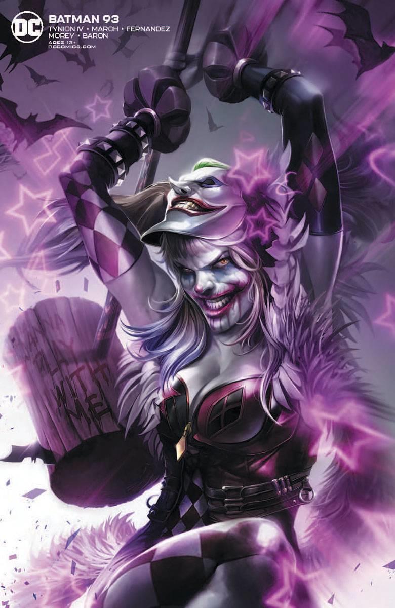 Batman #93 Card Stock Francesco Mattina Var Ed (Card Stock Francesco Mattina Var Ed) DC Comics Comic Book 2020