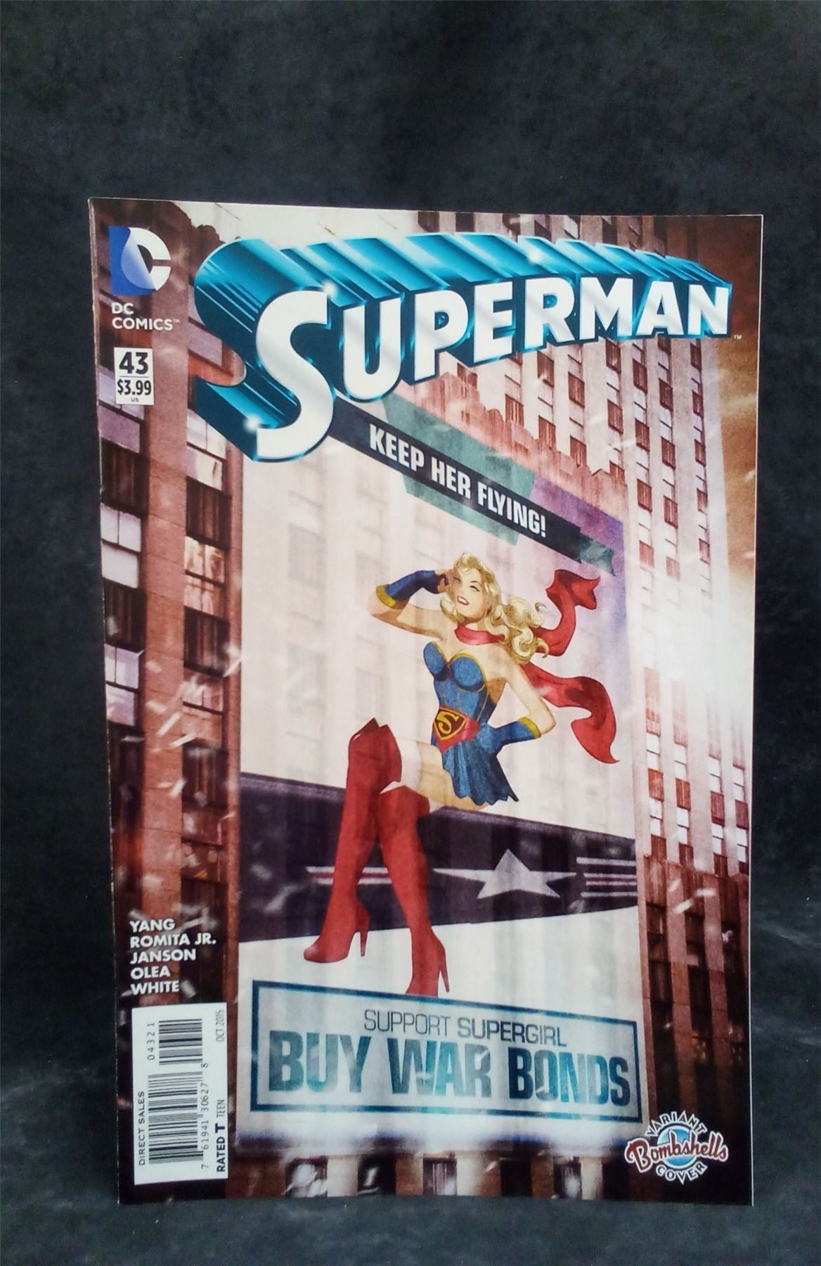 Superman #43 Variant Cover 2015 DC Comics Comic Book