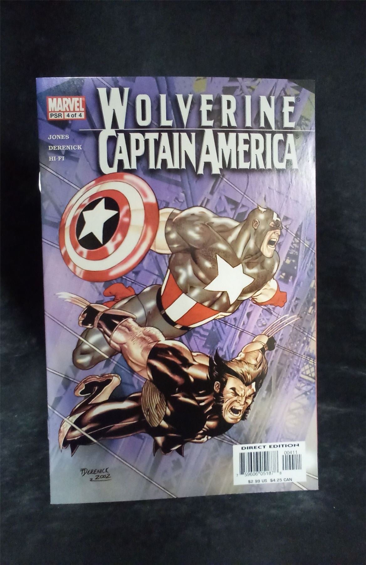 Wolverine  Captain America 4 of 4  Comic Book
