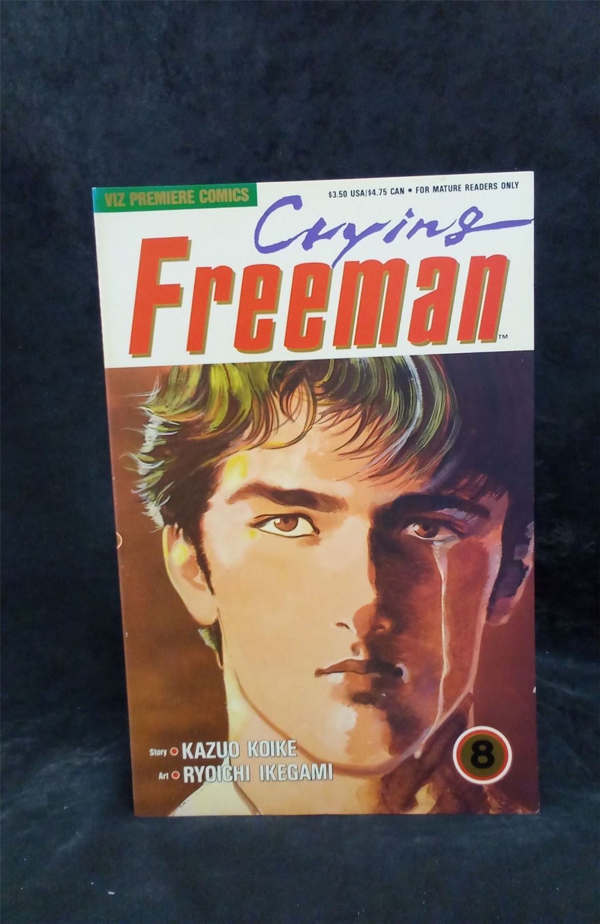 Crying Freeman #8 1990 viz Comic Book