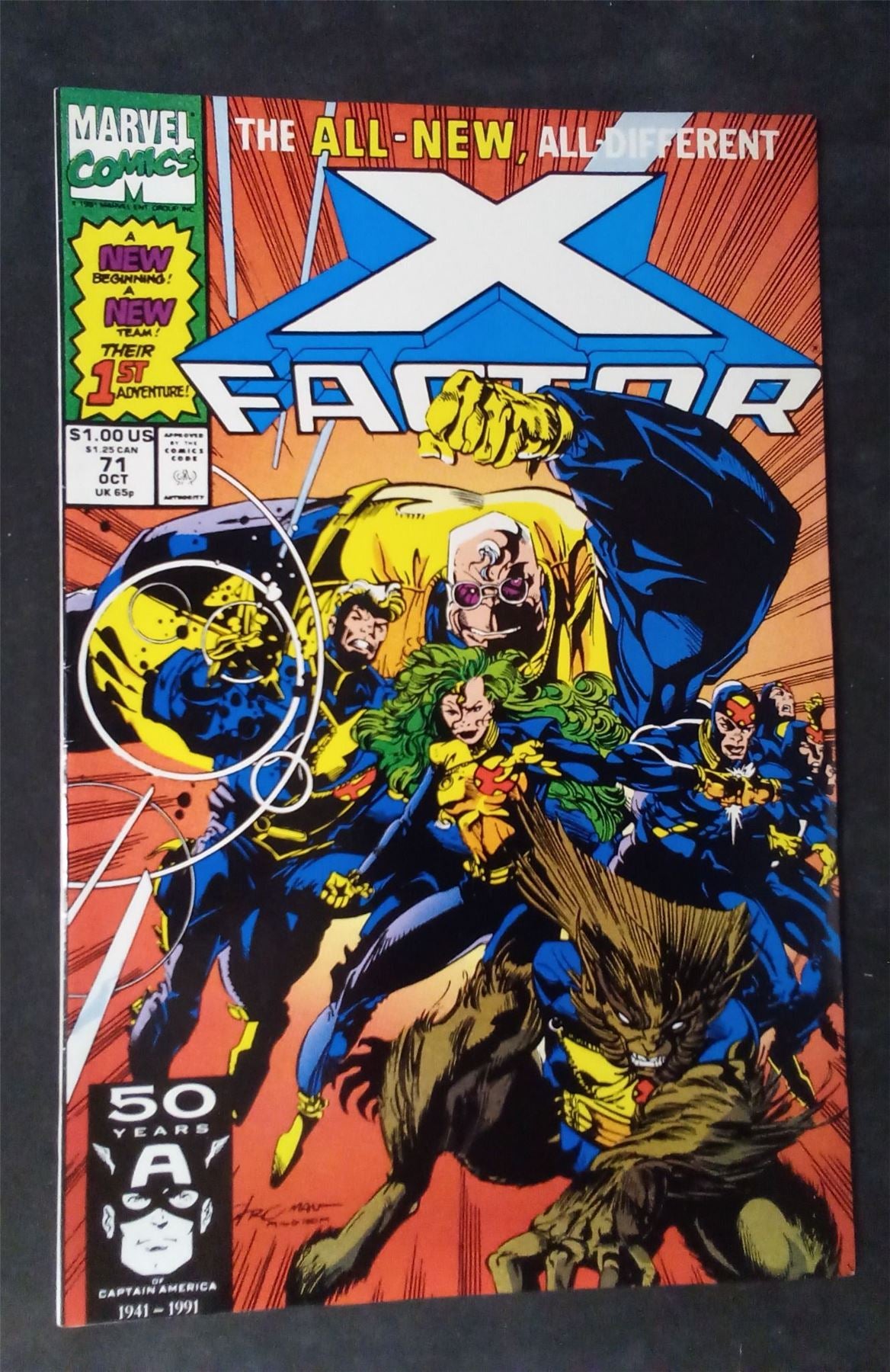 X-Factor #71 1991 marvel Comic Book