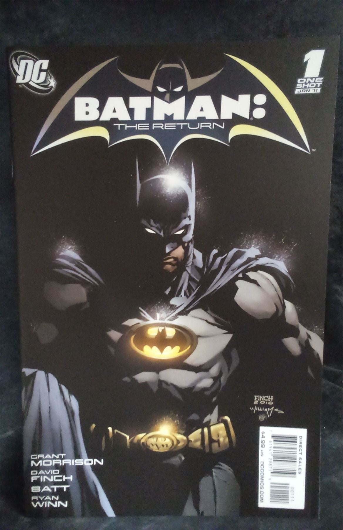 Batman: The Return 2011 DC Comics Comic Book