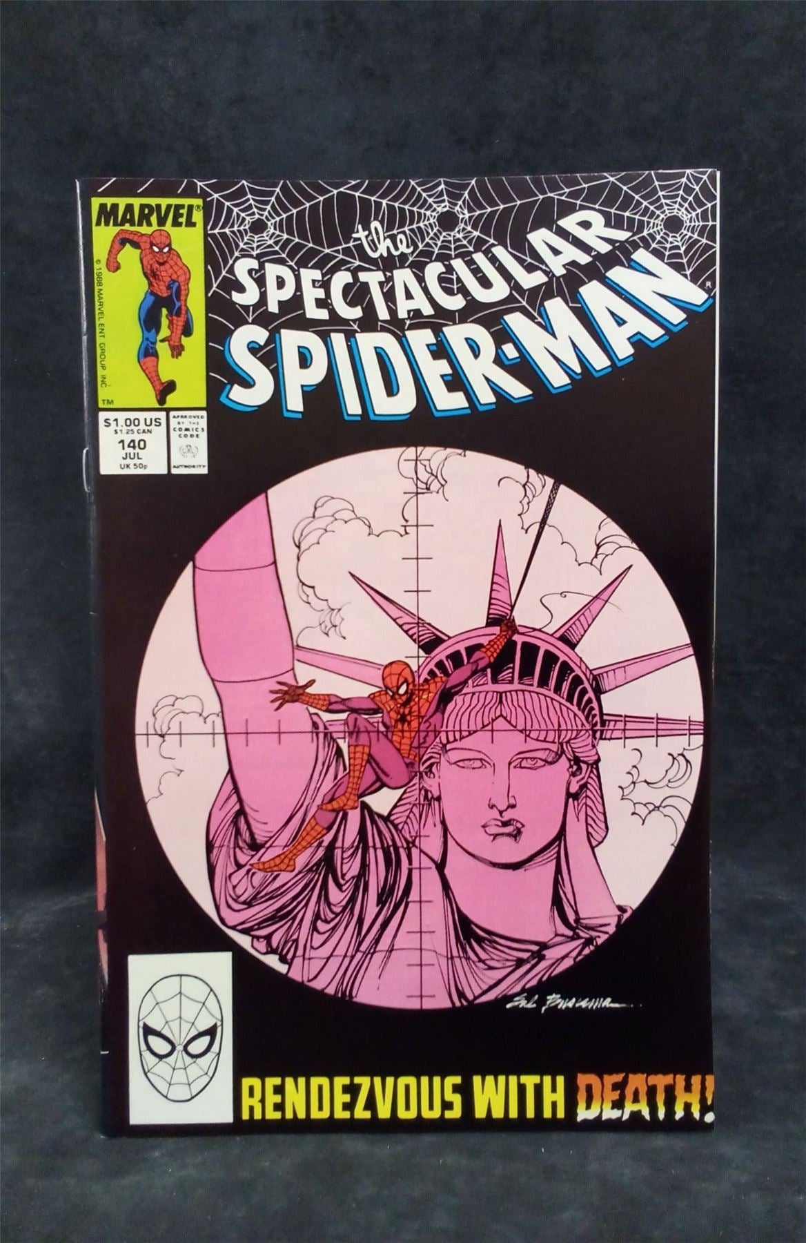 The Spectacular Spider-Man #140 1988 Marvel Comics Comic Book