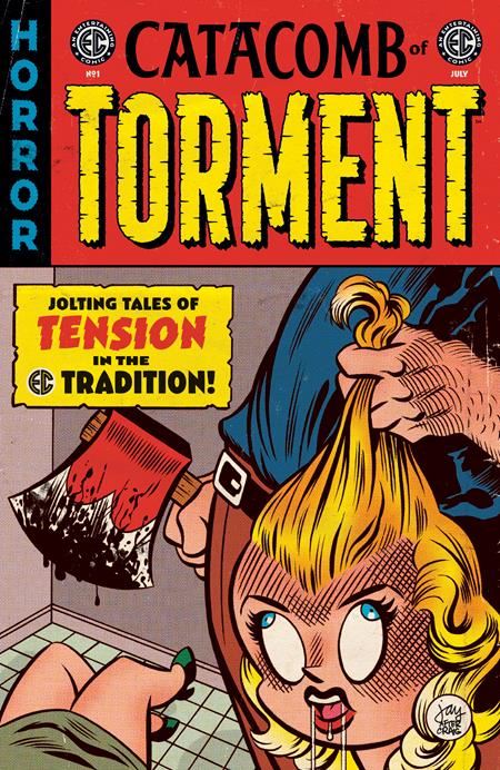 EC CATACOMB OF TORMENT #1 CVR E INC 1:10 JAY STEPHENS EC HOMAGE VAR  Oni Press Comic Book 2025