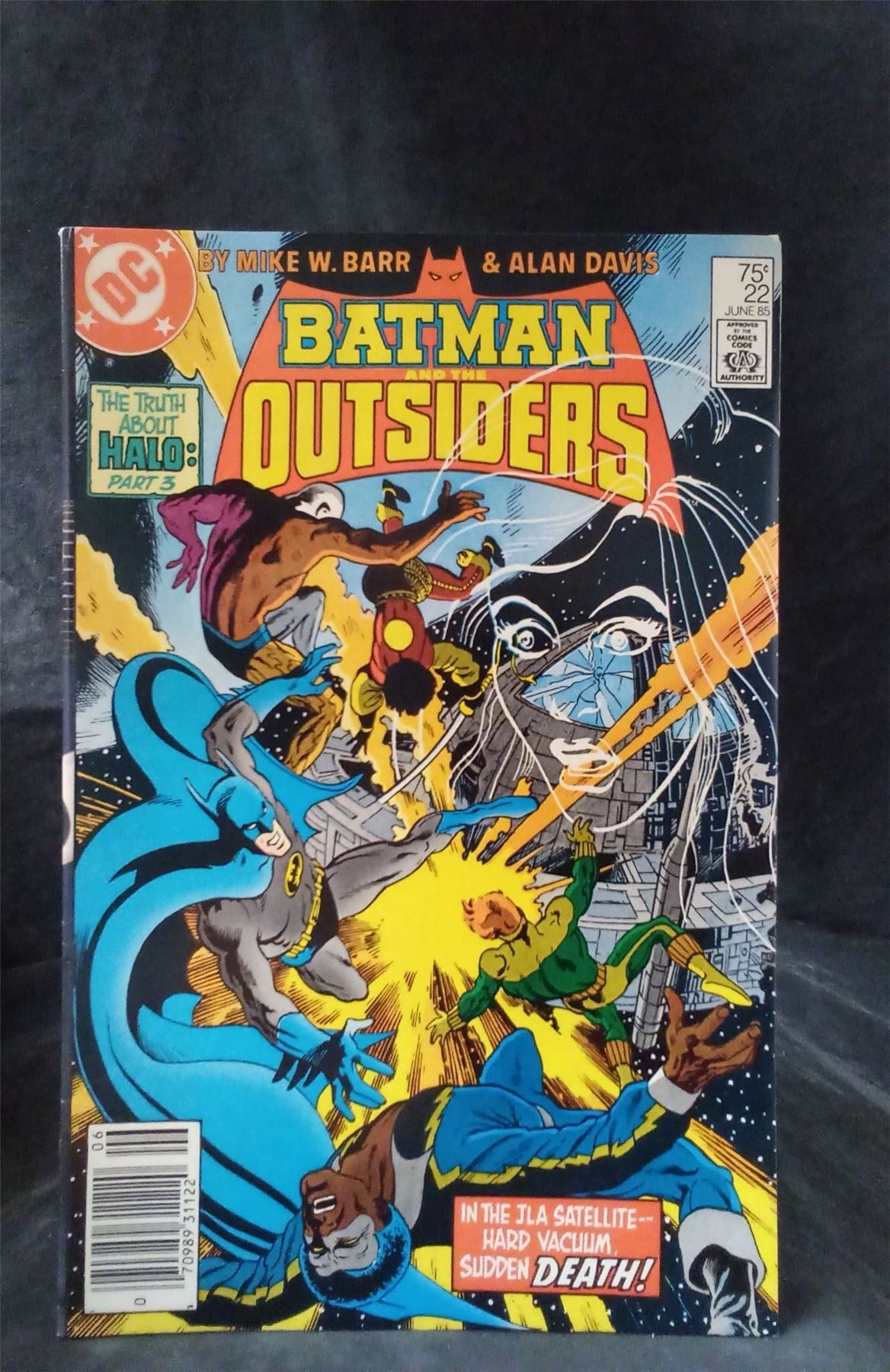Batman and the Outsiders #22 1985 DC Comics Comic Book