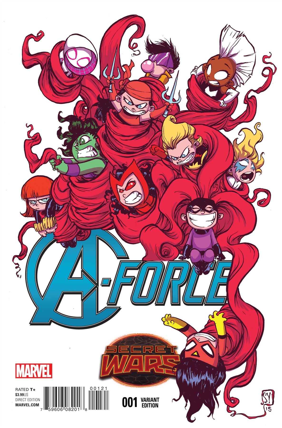 A-force #1 Young Var (Young Var) Marvel Comics Comic Book