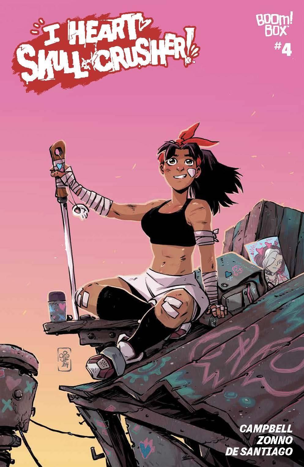 I Heart Skull-crusher #4 (of 5) Cvr B Dialynas Boom! Studios Comic Book