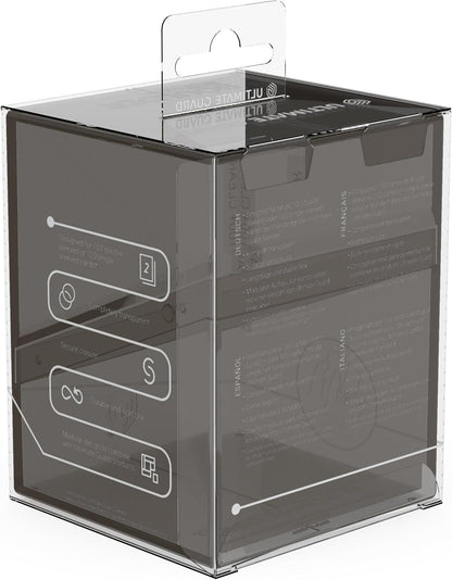Ultimate Guard Deck Case - Boulder 100+ Clear - Onyx