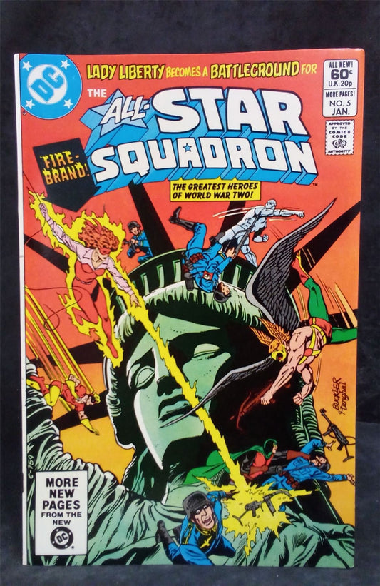All-Star Squadron #5 1982 DC Comics Comic Book