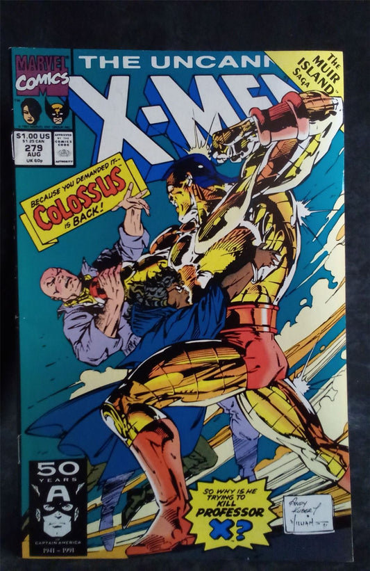The Uncanny X-Men #279 1991 Marvel Comics Comic Book