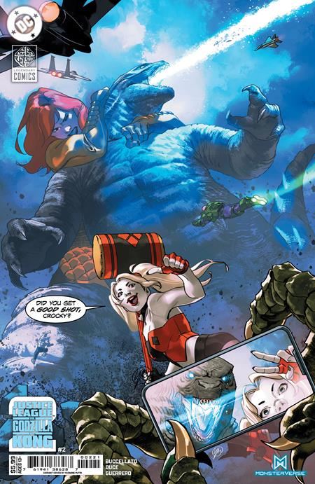 JUSTICE LEAGUE VS GODZILLA VS KONG 2 #2 (OF 7) CVR B YASMINE PUTRI CARD STOCK VAR  DC Comics Comic Book 2025