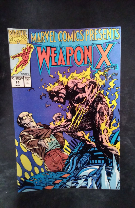 Marvel Comics Comics Presents #83 1991 Marvel Comics Comic Book