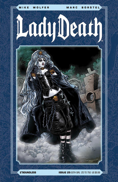 Lady Death (2010) Dominate Bag Set (5ct) Boundless Comics Comic Book