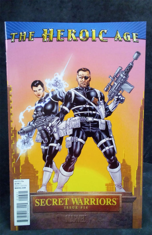 Secret Warriors #16 Variant Cover 2010 Marvel Comics Comic Book