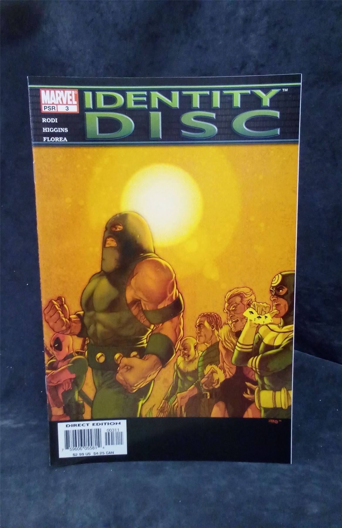 Identity Disc #3 2004 Marvel Comic Book