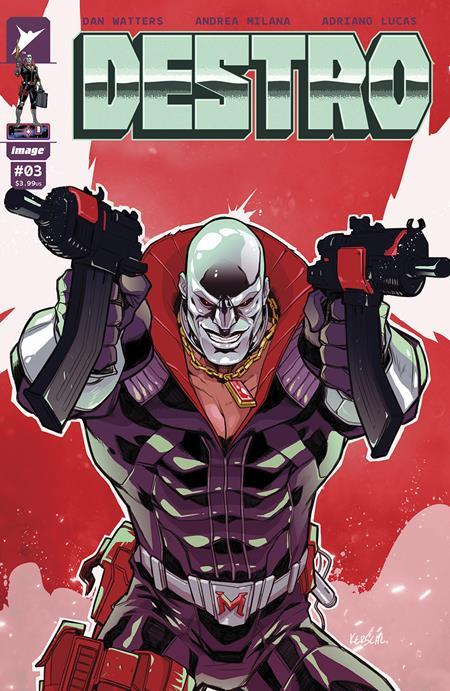 Destro #3 (of 5) Cvr B Karl Kerschl Var Image Comics Comic Book