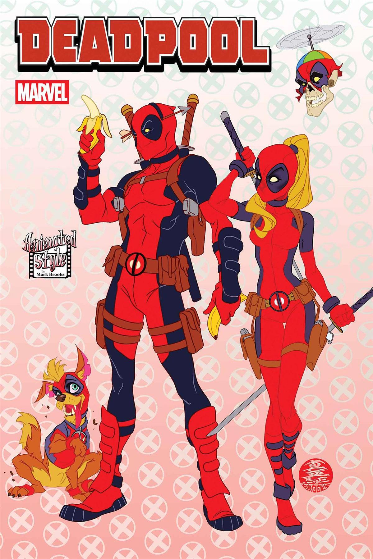Deadpool #11 Mark Brooks Animated-style Var Mark Brooks Animated-style Var Marvel Prh Comic Book 2025