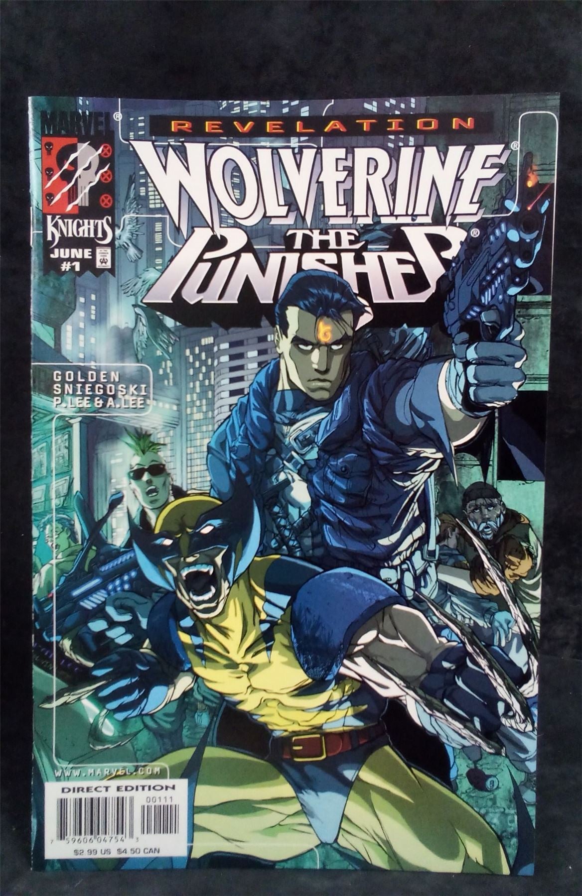 Wolverine/Punisher Revelation #1 1999 Marvel Comics Comic Book
