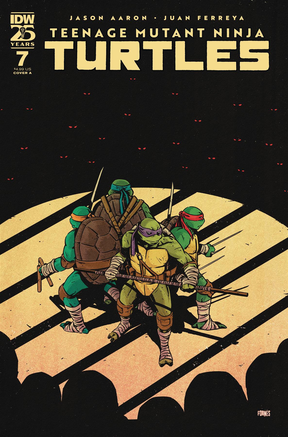Teenage Mutant Ninja Turtles 2024 #7 Cvr A Fornes Cvr A Fornes Idw-prh Comic Book 2025