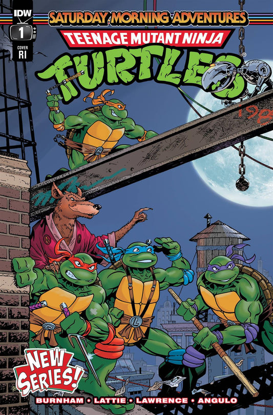 Tmnt Saturday Morning Adv Continued #1 Cvr D 10 Copy Incv Idw-prh Comic Book