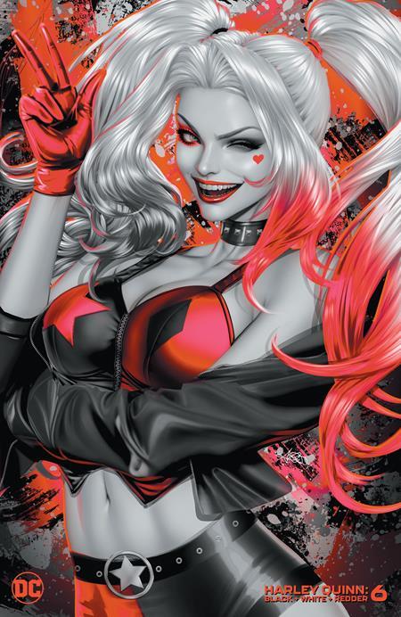 Harley Quinn Black White Redder #6 (of 6) Cvr C Ariel Diaz Var DC Comics Comic Book