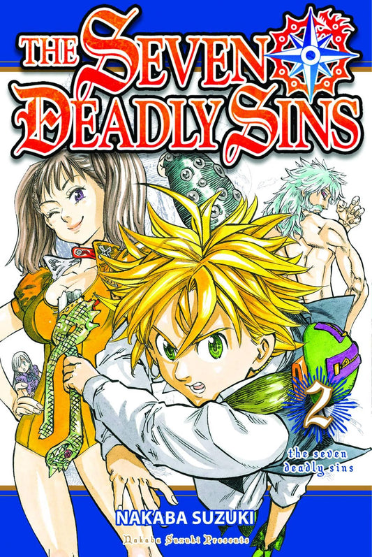 Seven Deadly Sins GN Vol 2 Paperback Book 2014 Kodansha Comics Nakaba Suzuki