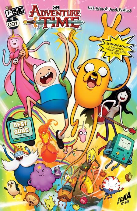 ADVENTURE TIME (2025) #1 CVR B DAVID NAKAYAMA VAR  Oni Press Comic Book 2025