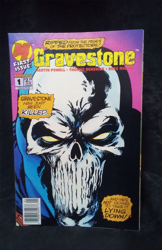 Gravestone #1 1993 Malibu Comic Book