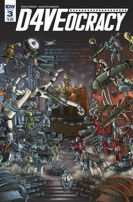 D4veocracy #3 Idw Publishing Comic Book